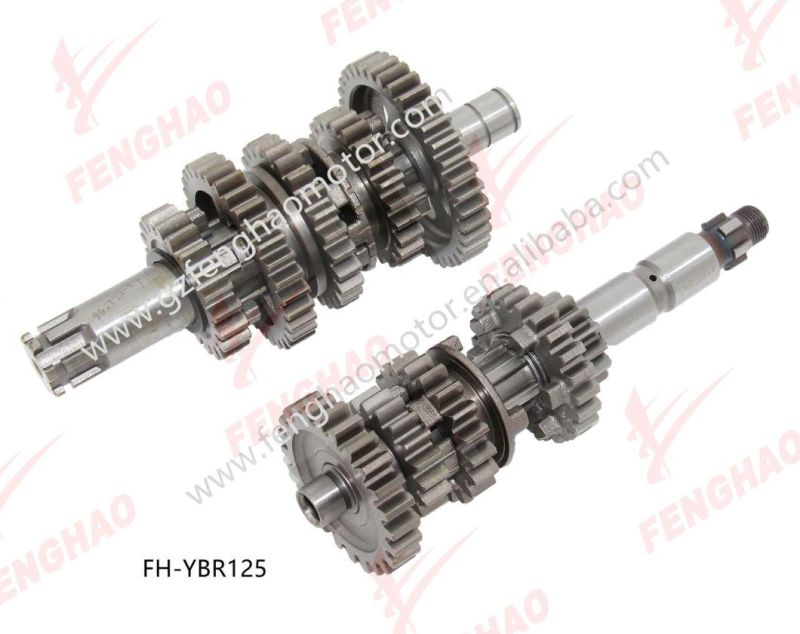 Motorcycle Engine Spare Part Main Counter Shaft YAMAHA Jy110/Ybr125/Cy80/Fz16