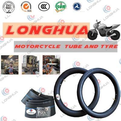 Distributor ISO9001 Certificated Natural Butyl Motorcycle Inner Tube (300-18)