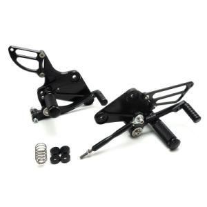 FARSU008-B Motorcycle Parts Forward Controls Adjustable Rearsets for Suzuki GSR750 2011-2014