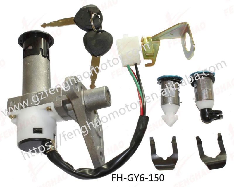 Motorcycle Parts Is Suitable Lock Set for Honda Gy6125/Dio50/Tbt110/Gy6150/Eco100/Zx50