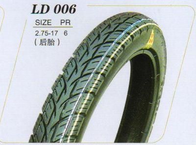 E-MARK and DOT Approved Motorcycle Tyre for South America (2.75-17)