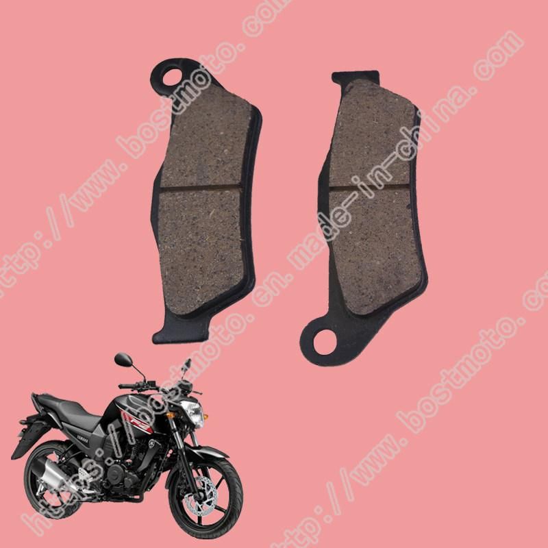 High Quality Motorcycle Accessory Parts Brake Pad for YAMAHA Fz16 Motorbikes