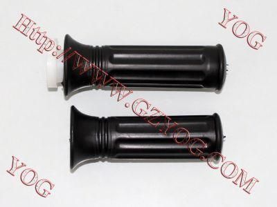 Yog Motorcycle Parts Motorchcle Handle Grip for Bajaj Boxer Black Color