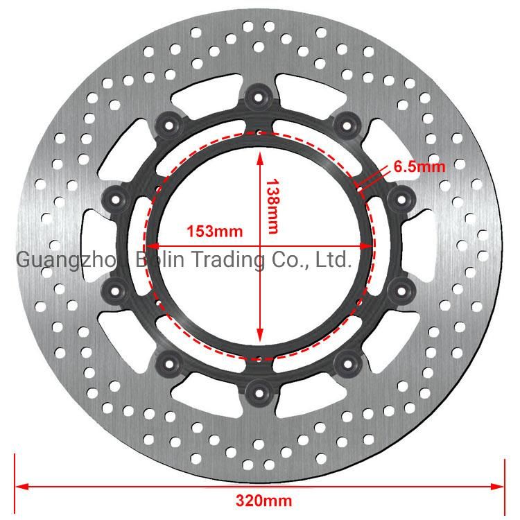 Custom Front 320mm Motorcycle Brake Discs for Ktm 1290 Super Adventure