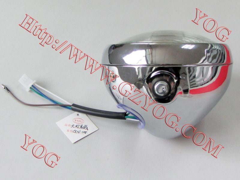 Motorcycle Parts Head Light Headlamp Head Lamp Headlight Foco Gn125 Fz16 Dt125