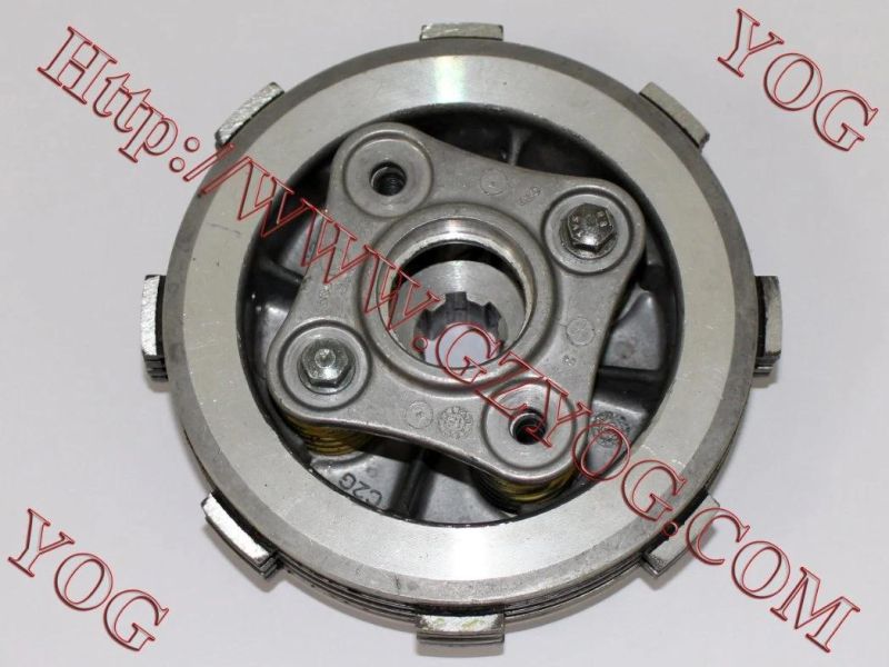 Yog Motorcycle Parts Clutch Disc Center Complete for Tvs Star Tvs Star Hlx125 Ybr125