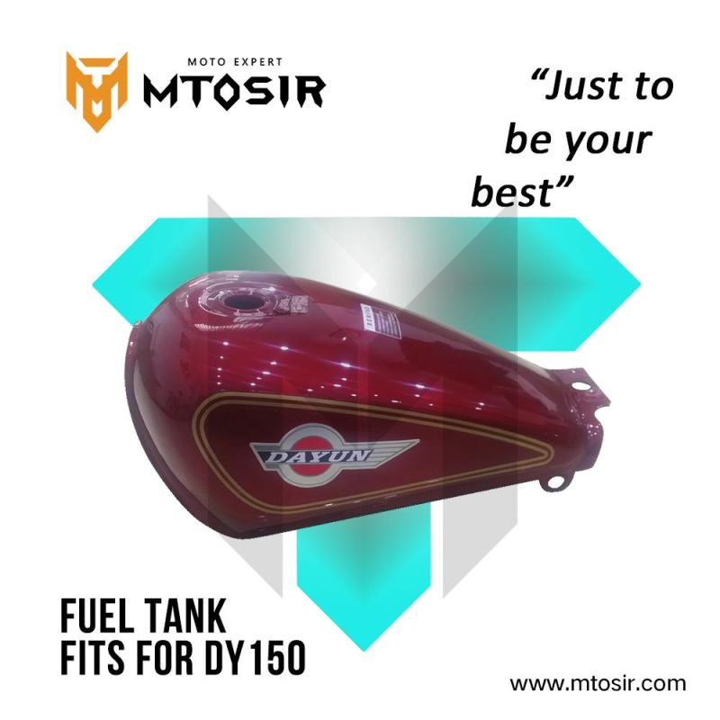 Mtosir Fuel Tank for Qingqi Gtx200 Gy200 Gxt200 High Quality Oil Tank Gas Fuel Tank Container Motorcycle Spare Parts Chassis Frame Parts