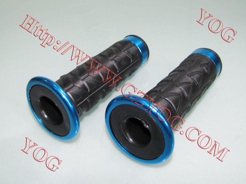 Yog Motorcycle Parts Motorchcle Handle Grip for Bajaj Boxer Black Color