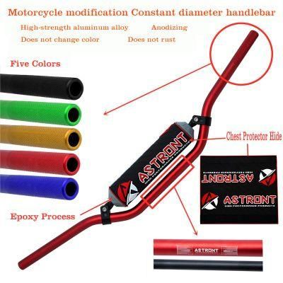 Motorcycle Modification Accessories Suit Diameter 22mm Aluminum Alloy Handlebar for Dirtbike