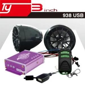 Multifunctional Remote Control Motorcycle Anti-Theft Alarm Audio and MP3 Player