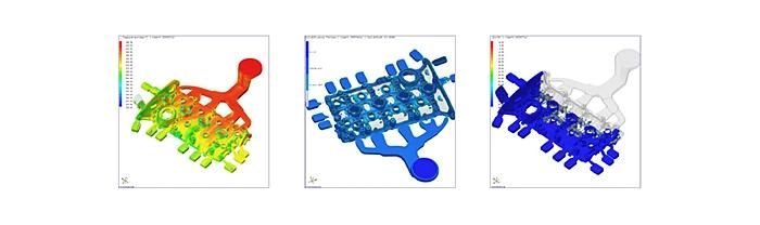 Aluminum Die Casting Parts with Metallic Sliver Coating