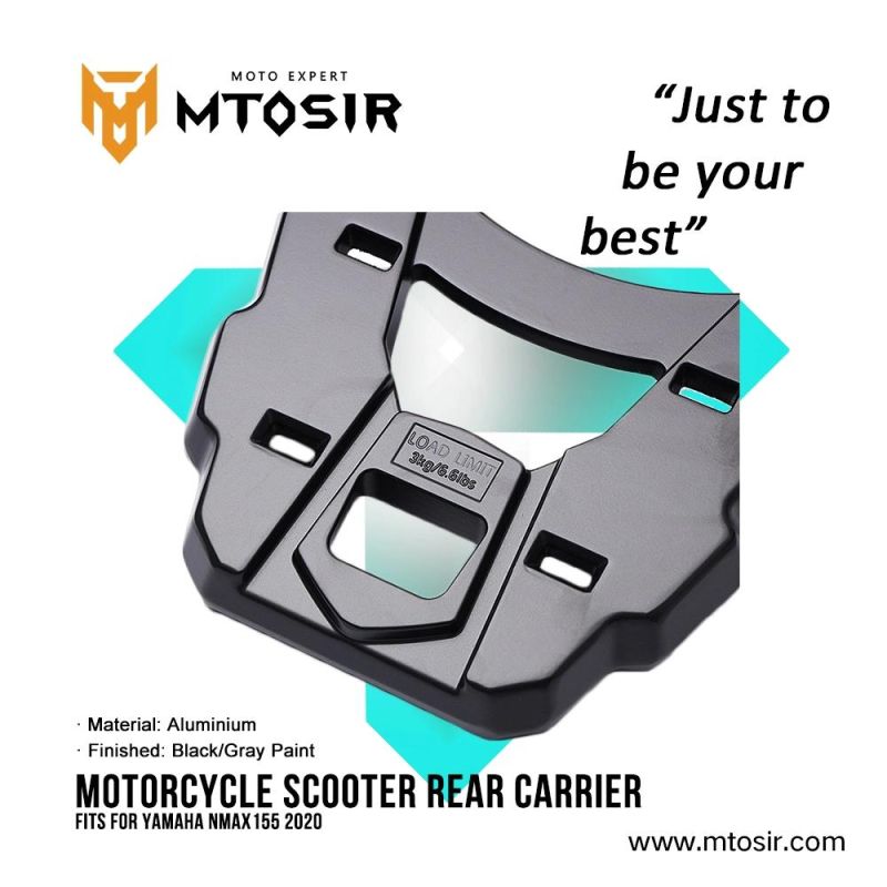 Mtosir Rear Carrier Fits for YAMAHA Nmax155 2020 High Quality Motorcycle Scooter Motorcycle Spare Parts Motorcycle Accessories