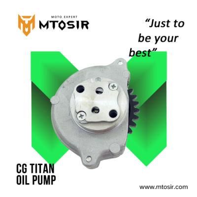Mtosir Motorcycle Part Cg Titan Model Oil Pump High Quality Professional Motorcycle Oil Pump