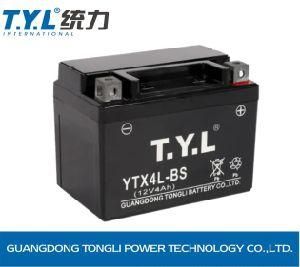 12V 4ah/Ytx4l-BS Tyl Battery SLA/AGM/VRLA Mf Motorcycle Battery with Best Price