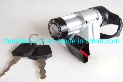 Motorcycle Ignition Switch/Llave Ignicion/Switch De Arranque/Chapa Contacto CB110, Benelli, Genesis, Zongshen, Sanya