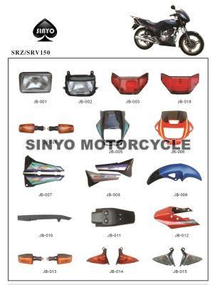 Durable Srz Motorcycle Body Spare Parts