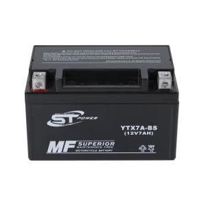 12V 7ah Maintenance Free Rechargeable Mf Lead Acid Storage Gel Motorcycle Battery