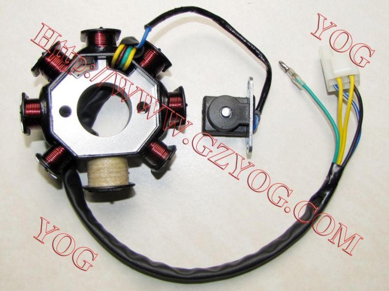 Motorcycle Spare Parts Stator Complete Gy6125 C100 Bxbt110