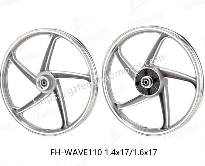 Good Quality Motorcycle Spare Parts Aluminum Rim for Honda Dy100/Wave110