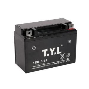 12V6.5ah Maintenance Free Lead Acid Rechargeable Gel Motorcycle Battery