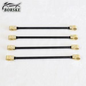 Borske Black 22mm 7/8&quot; Motorbike Handlebar Cross Bar Strengthen Lever Bar