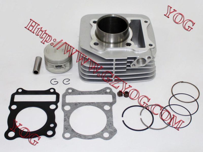 Motorcycle Parts Cylinder Kit Piston Complete Rings Block Cg125 Cg150 Cg200
