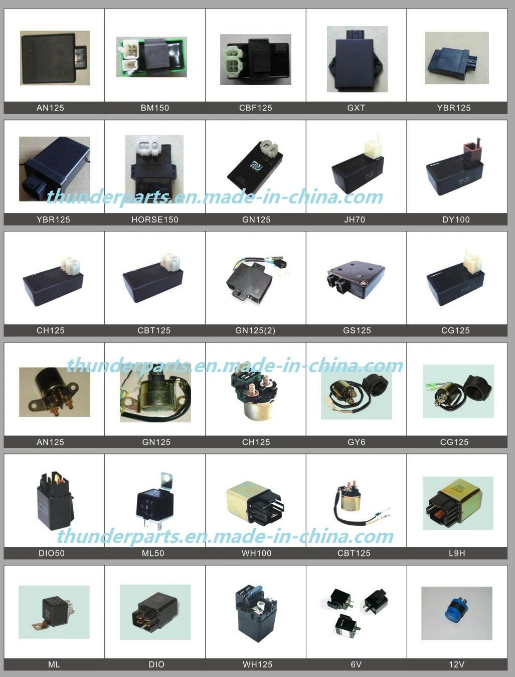Motorcycle Cdi/Encendedor/Cuadrado/Redondo, Qj125, Gixxer150, Ax4 Gd110, Ax100, Gn125h