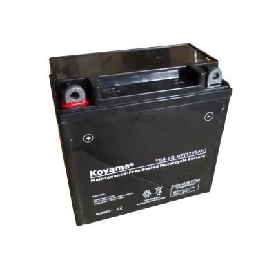 Yb9-BS/12n9-BS Valve Regulated Lead Acid AGM Motorcycle Battery 12V 9ah