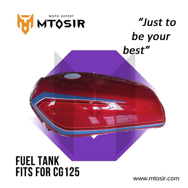 Mtosir High Quality Fuel Tank for Honda Cg Cg125 Cg150 Cg200 Gas Fuel Tank Oil Tank Container Chassis Frame Parts Motorcycle Spare Parts