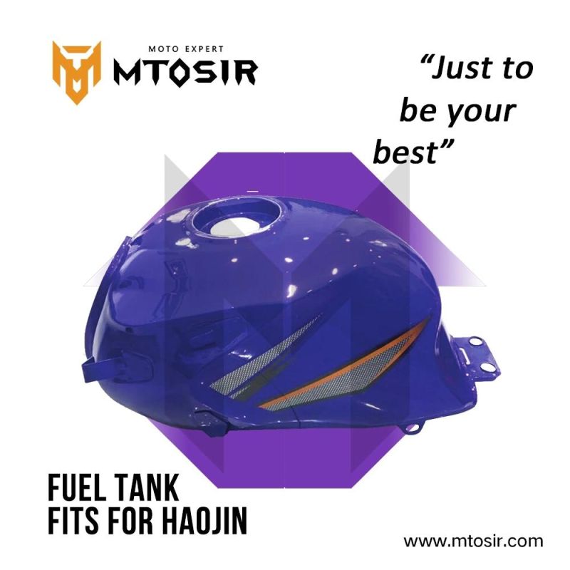 Mtosir Fuel Tank for Haojue Hj150-8 Hj-16 Hj125 High Quality Gas Fuel Tank Oil Tank Container Motorcycle Spare Parts Chassis Frame Parts