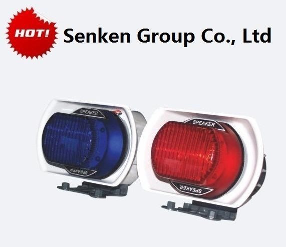 Senken 105+dB 25W LED Light 12V Motorcycle LED Light with Loudspeaker/Amplifier