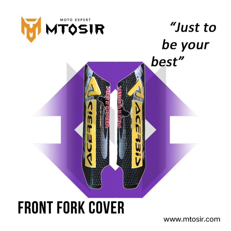 Mtosir High Quality Motorcycle Front Fork Cover Fit for Universal Scooter Motorcycle Accessories Dust Cover Protector Honda YAMAHA Monster Suzuki Design
