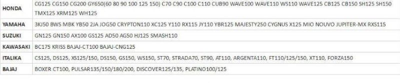 Motorcycle Stand Comp Main for Wave110 Cg125 Afs1102shc Afs110mcse Cgx125she and Some Other Models