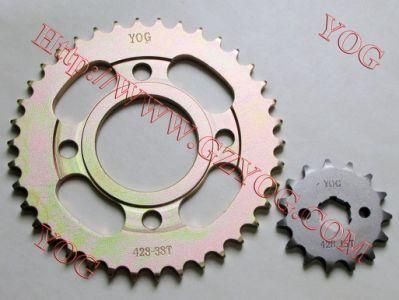 Motorcycle Sprocket Set Pinion Cgl125 Wy125 Cg125