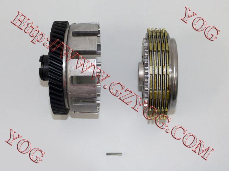 Motorcycle Spare Parts Engine Clutch Center with Gear Complete for Ax100, CB125, Cg150