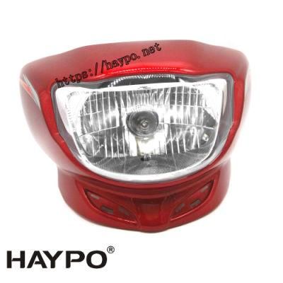Motorcycle Parts Headlight Assembly for Haojue Hj125 Elegant