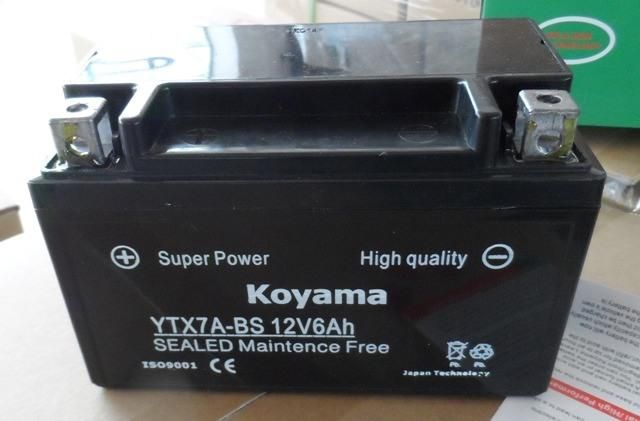 Ytx7a -BS 12V7ah High Quality Maintenance Free Motorcycle Battery