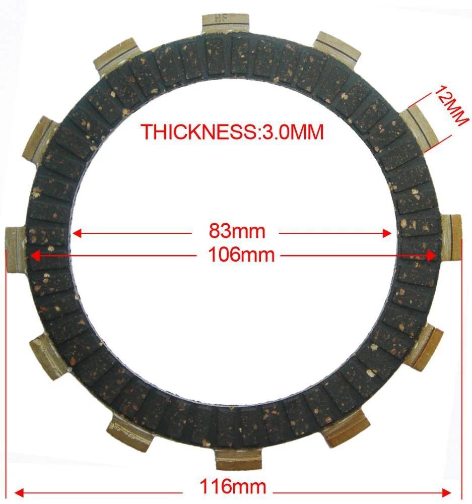Motorcycle Clutch Friction Plate Paper Base for CT125 Chongqing Factory