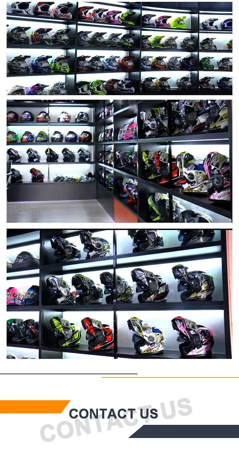 Fashion Style Motorcycle Helmets with Cool design and Double Visors
