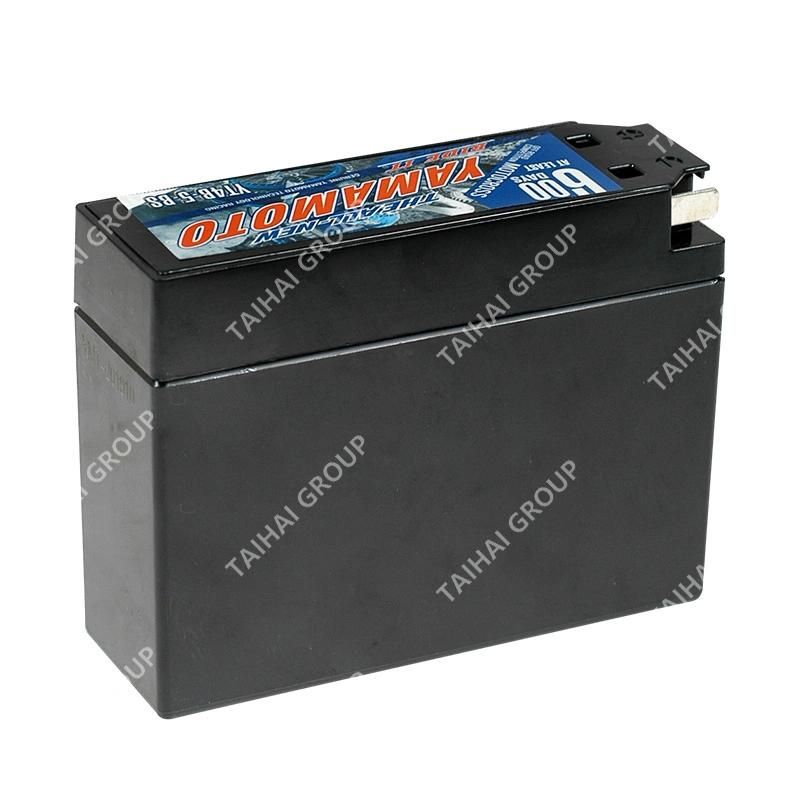 Yamamoto Motorcycle Spare Parts Power Supply Storage Battery Motorcycle Battery Yt4b-5-BS
