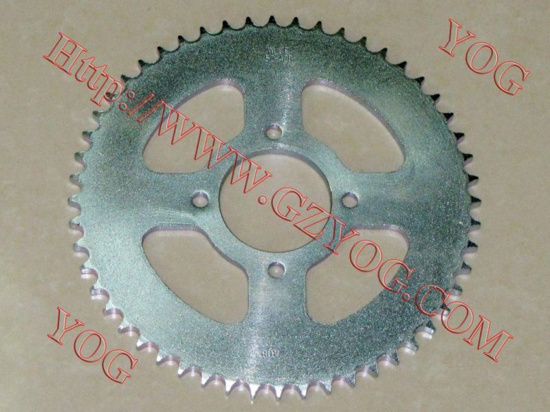 Yog Motorcycle Parts Rear Chain Sprocket for Cg125 Gn125 GS125