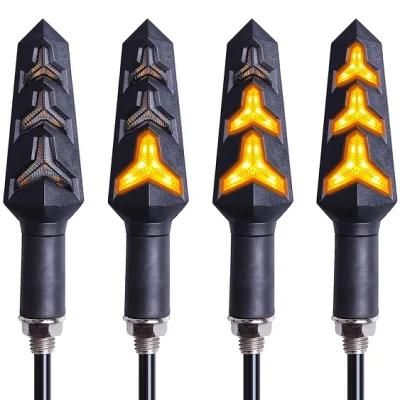 LED Motorcycle Lights Motorcycle Indicators Flowing Turn Signal Lights Motorbike Turning Indicators