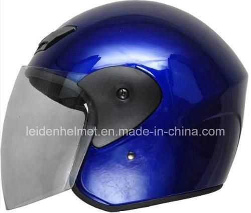 High Safety Motorcycle Helmet 3/4 Open Face Half Helmet with Full Face Shield Visor