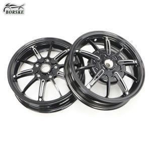 Borske Silver Motorcycle Wheel Ring Rim Scooter Aluminum 12 Inch Casting Wheel Rim for Vespa Sprint Primavera 150 Cc