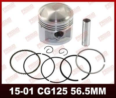 China OEM Quality Motorcycle Parts Motorcycle Piston Kit Cg125
