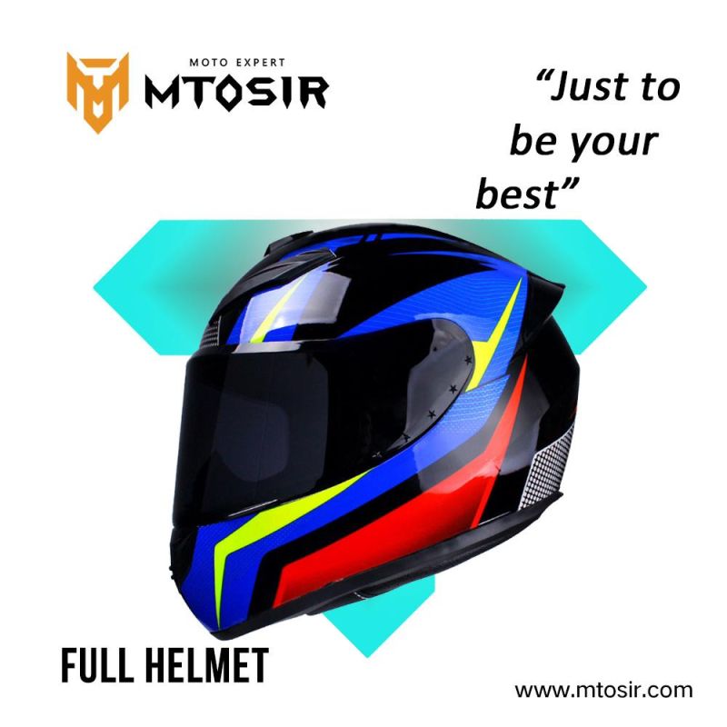 Mtosir Motorcycle Helmet Cool Motocross off-Road Dirt Bike Fashion Full Face Helmet Motorcycle Protective Helmet