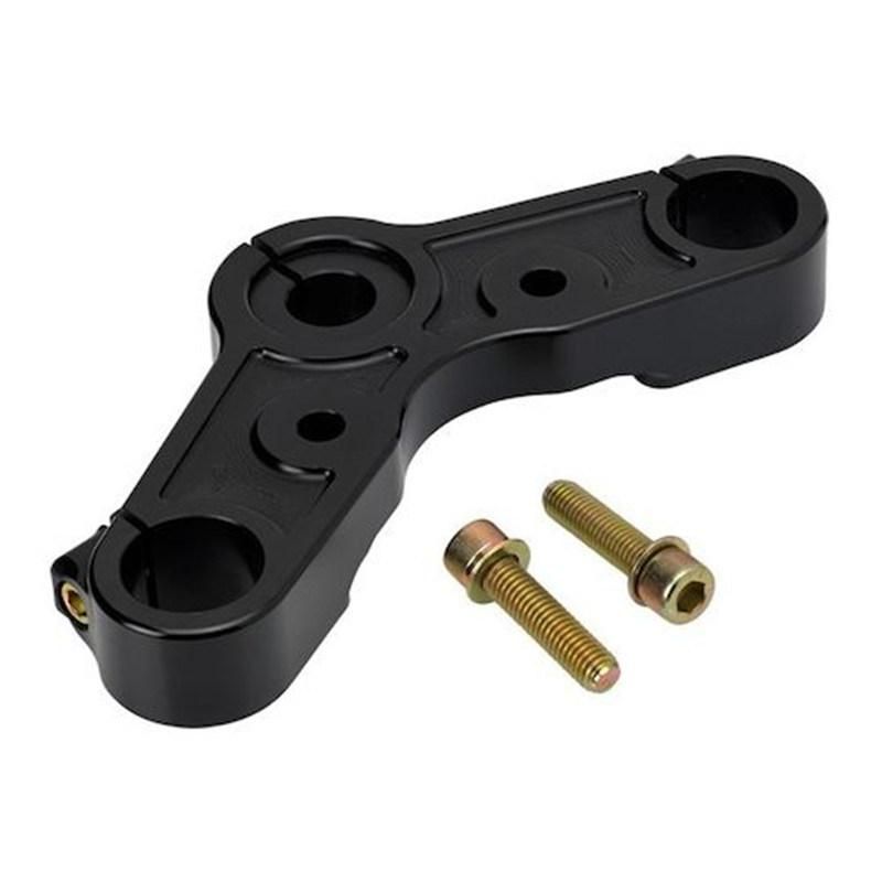 Custom Design CNC Aluminum Motorcycle Triple Tree Clamp with Anodizing