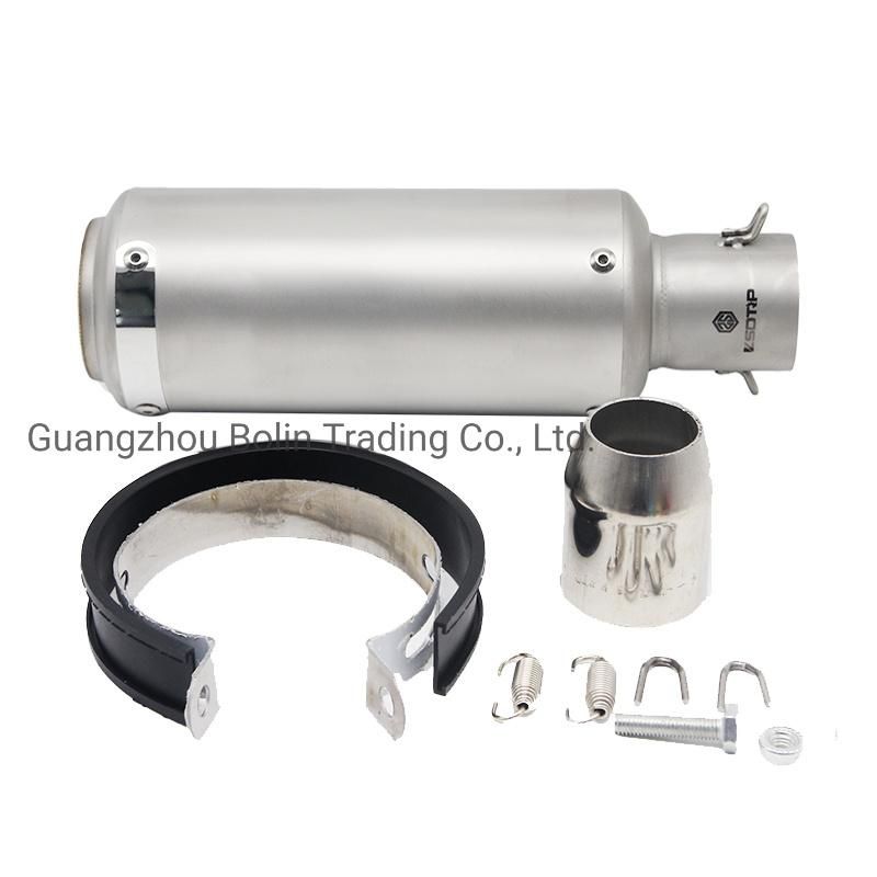 Titanium Universal Motorcycle Exhaust Modified Muffler Pipe for Most Motorcycles