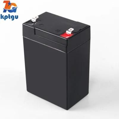 4V6ah AGM Scooter Battery Rechargeable Lead Acid Motorcycle Battery with IAF MSDS Certification