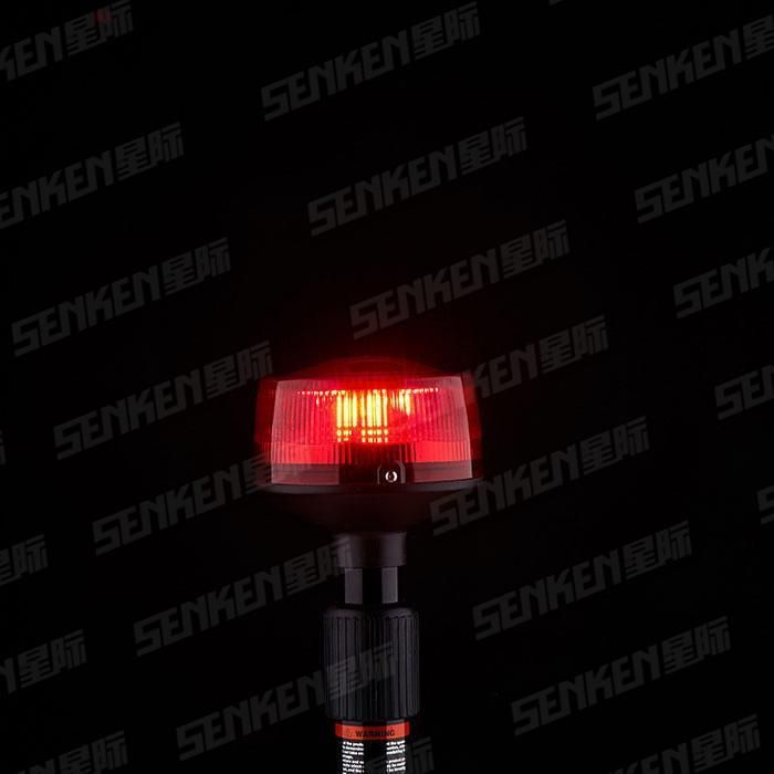 Senken 650~1040mm Extendable LED Police Patrol Motorcycle Rear Tail Light